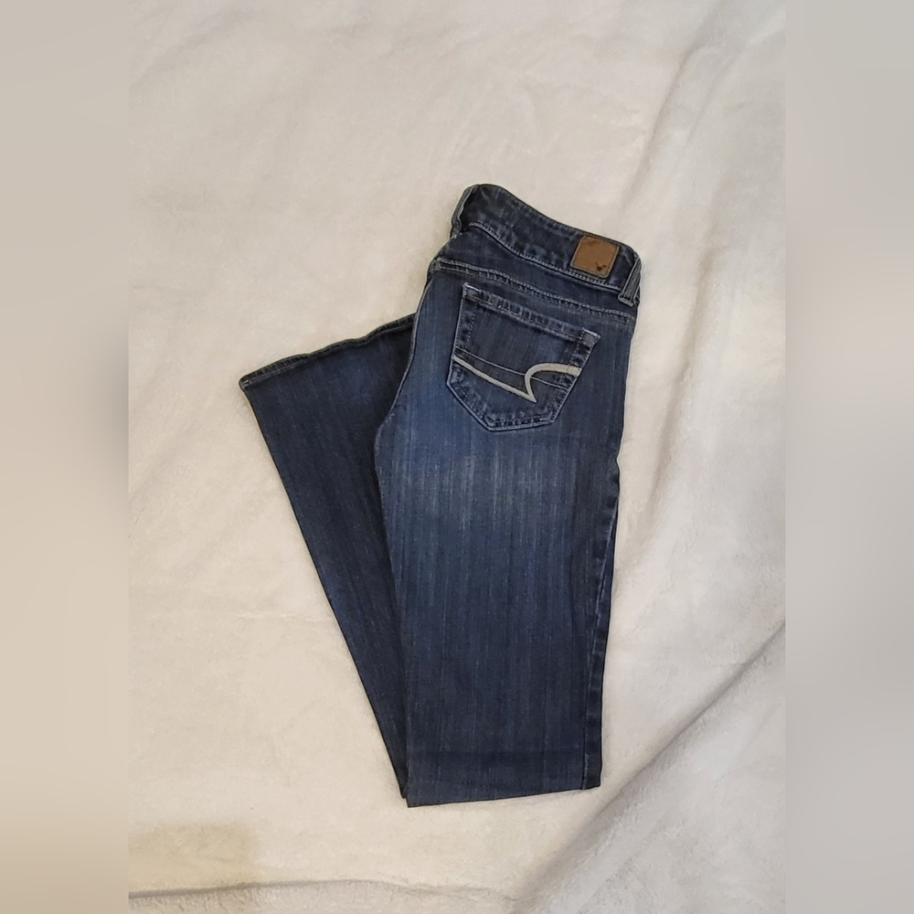 American Eagle flare leg women's jeans size 2